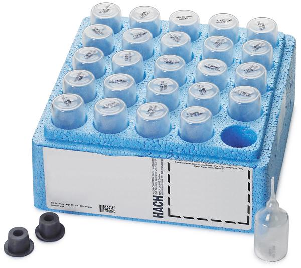 Hach® 2503025 Regaent Ampulse, Plastic Bottle Container, 6.35 pH