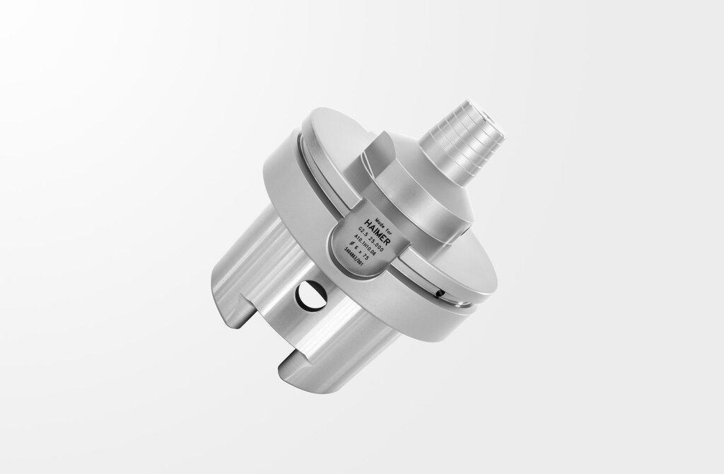 Haimer A10.1H10.12 Standard Hydraulic Chuck, 12 mm Dia Cylindrical Shank, 12 mm Dia Hole, 28 mm Dia Nose, Yes