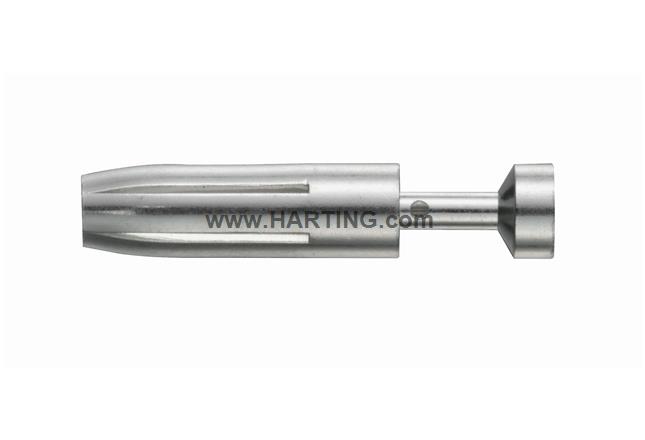 HARTING® 09 33 000 6202 Han E® Female Power Contact, 14 AWG, Copper Alloy