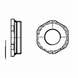 HARTING® Han® 73 00 000 5314 Heavy Duty Power Connector Adapter, Male PG21 x 3/4 in FNPT Connector, Brass Housing