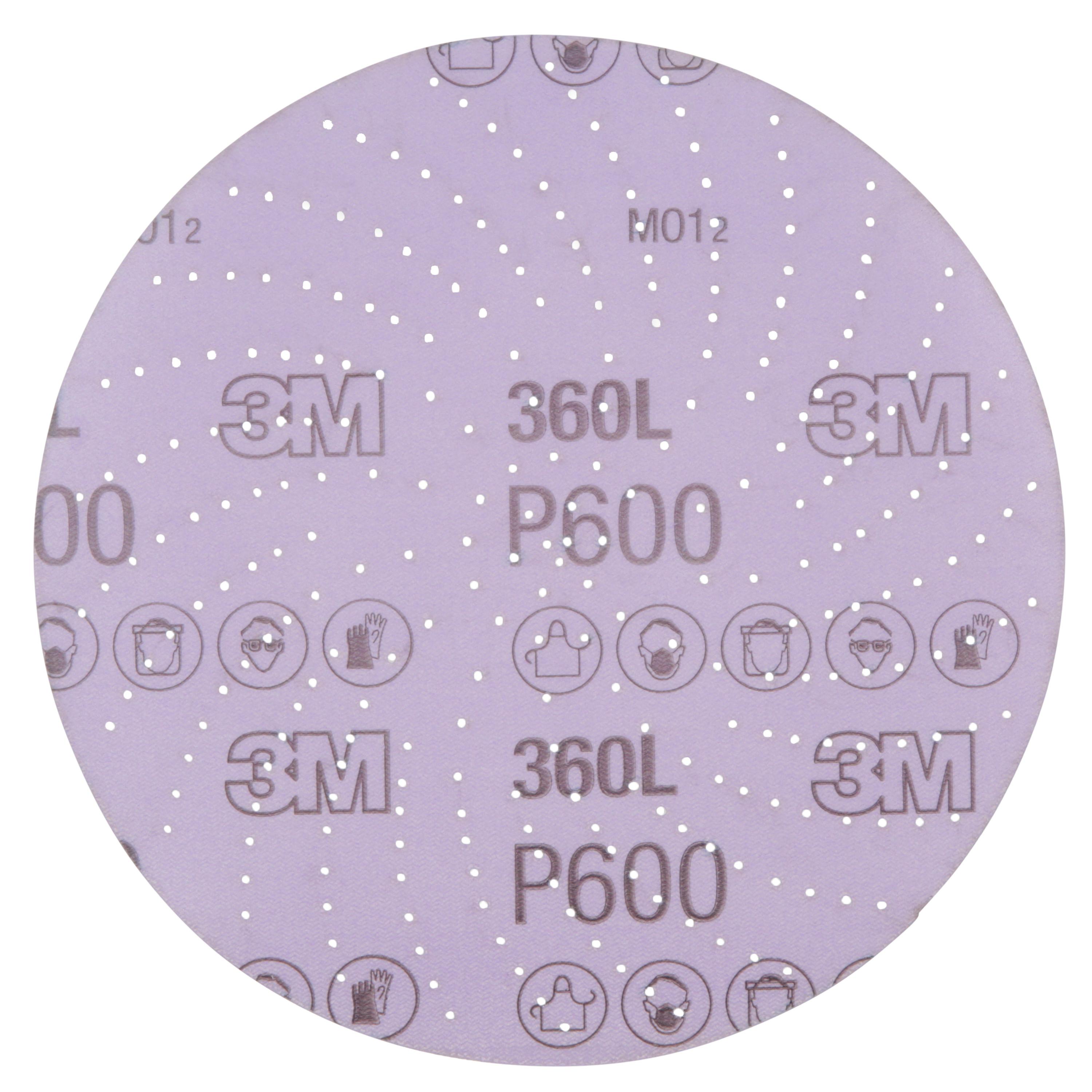 CTD ABRSV HOOK & LOOP DISC 6IN P600
