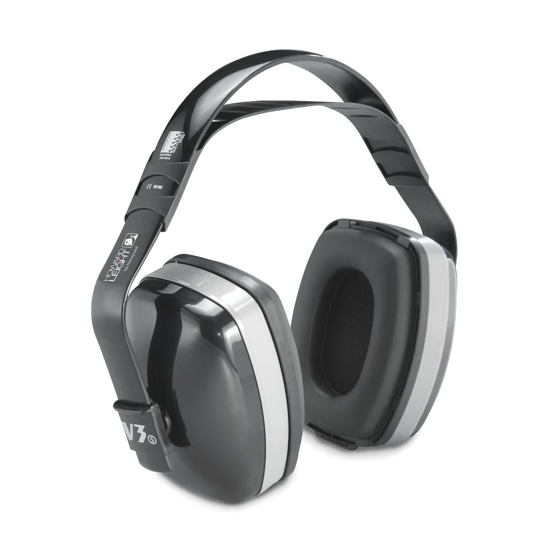 Howard Leight 1010927 Viking® V3 Earmuffs, 29 dB Noise Reduction, Gray, Multi-Position Band Position, ANSI S3.19-1974
