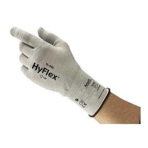 CUT RES GL SZ 6 KNIT WRIST CUT A2 GRAY