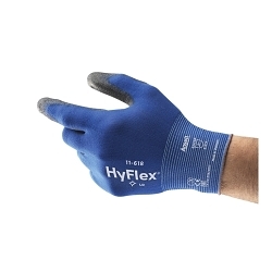 FLMRTDGLOVE 10 POLYURETHANE BLACK/BLUE