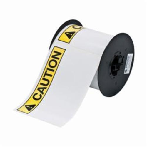 LABEL 4IN 6IN ANSI CAUT BK/YEL ON WHT