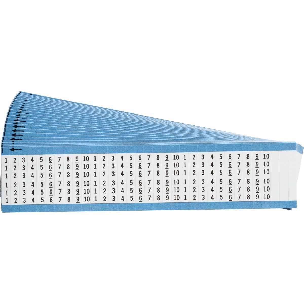 CARD MKR W 0.0088IN BK ON WHT 30 WM SER