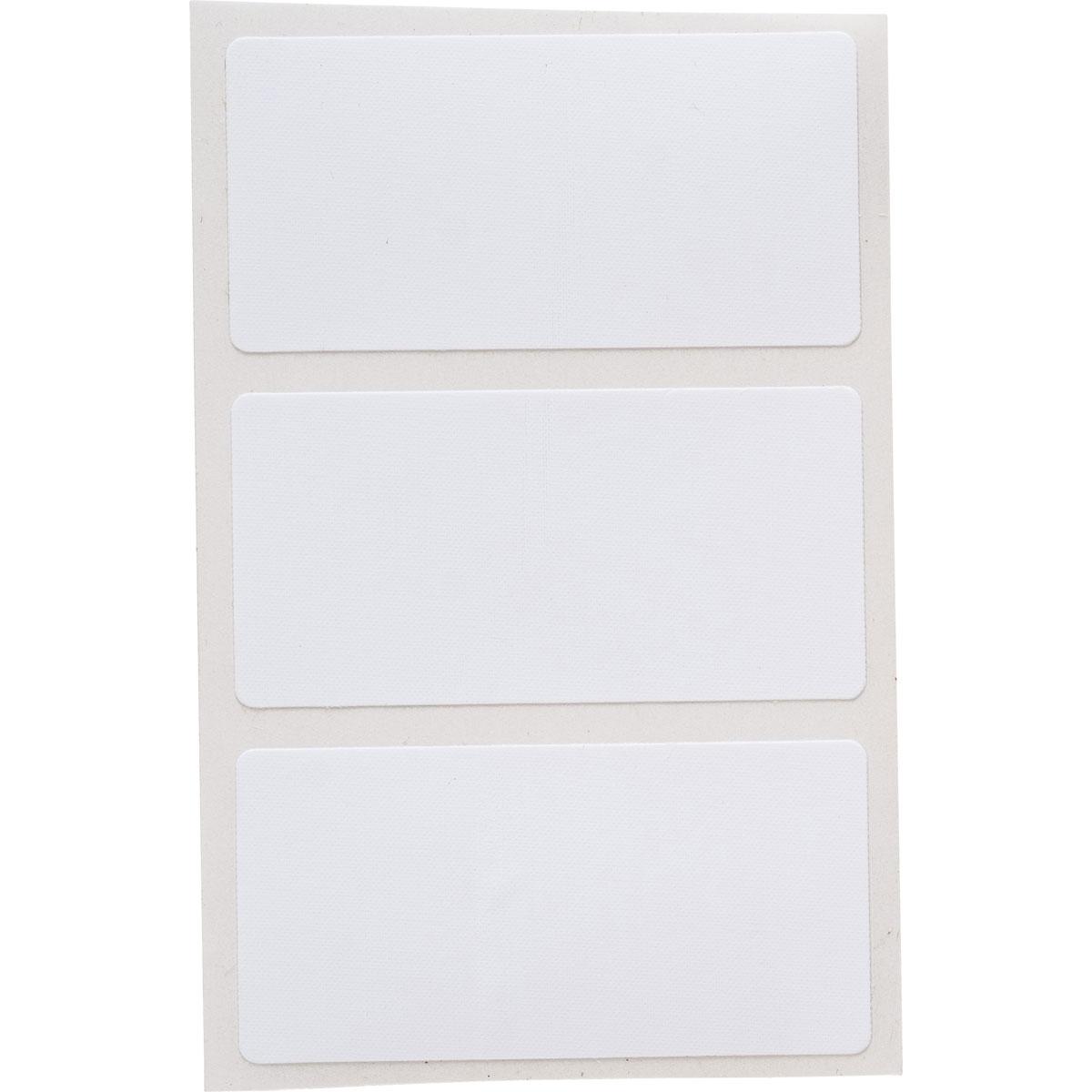 LABEL XFR THRM 1-1/4IN 2-3/4IN BLK WHT