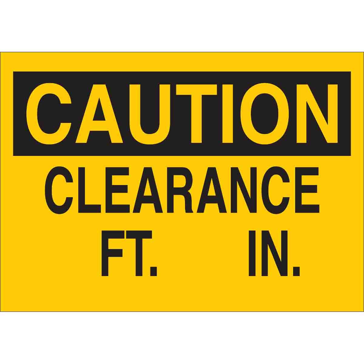 SIGN OPNL AND MACH CAUT 10IN 14IN SURF