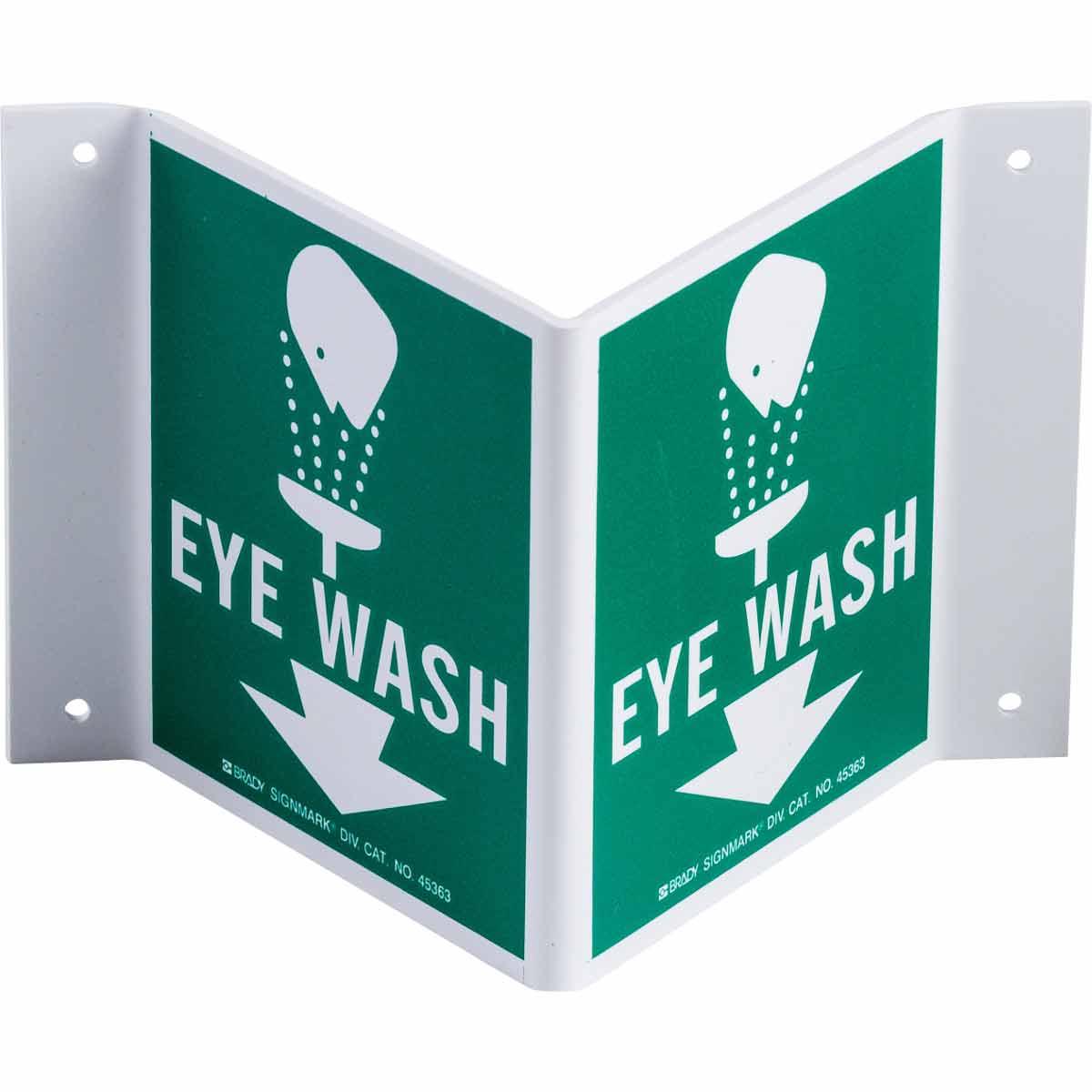 SIGN AID FIRST 5-1/2IN 10IN GRN ON WHT
