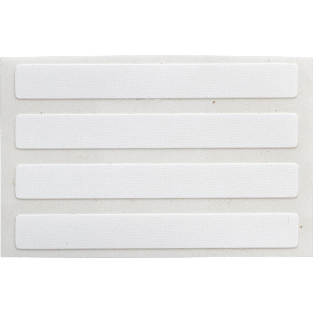 LABEL XFR THRM 1/4IN 2IN BLK WHT RECT