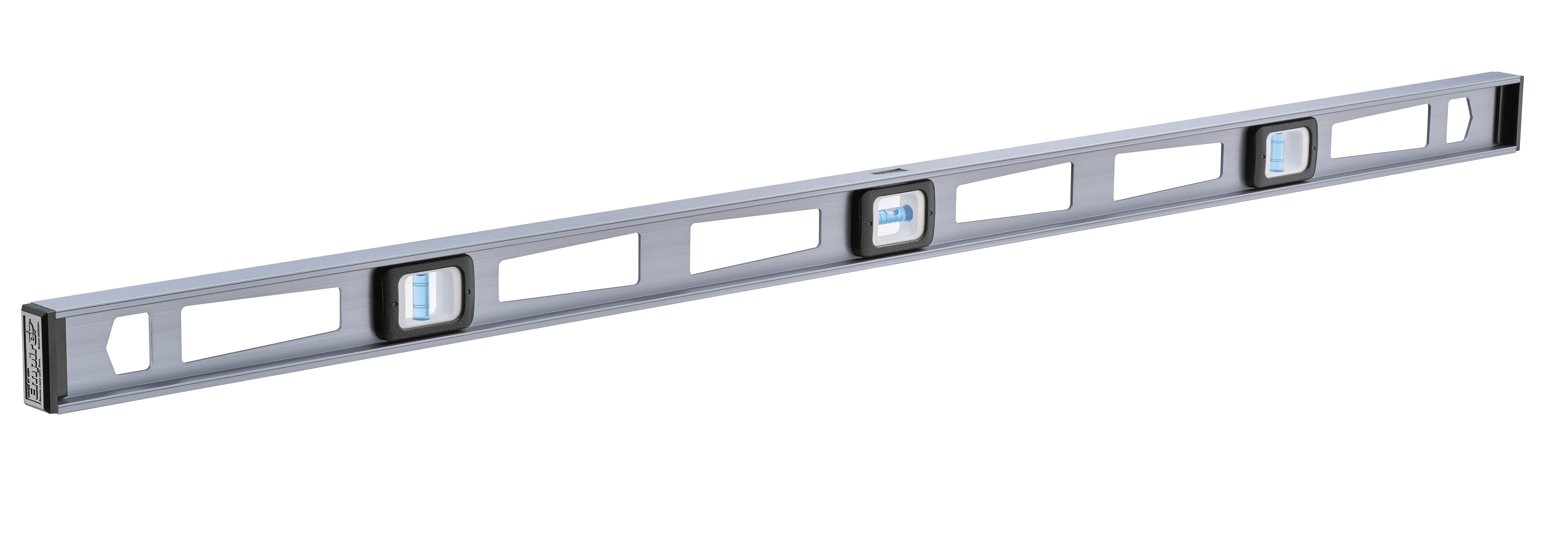 Milwaukee® Empire® TRUE BLUE® EM81.48 E81 Heavy Duty Magnetic Professional I-Beam Level, 48 in L, 3 Vials, Aluminum, (1) Level/(2) Plumb Vial Position, 0.0005 in Accuracy