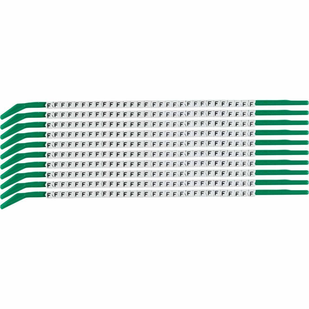 MARKER W 0.098 TO 0.11IN F BK ON WHT WHT