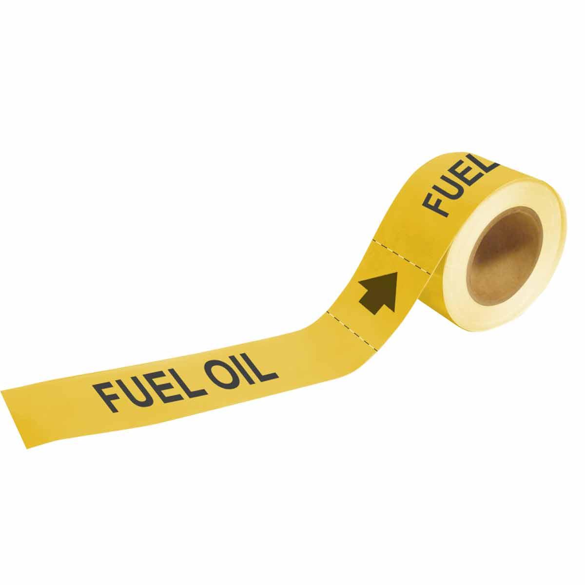 MARKER PIPE FO W R ARROW SYM BK ON YEL
