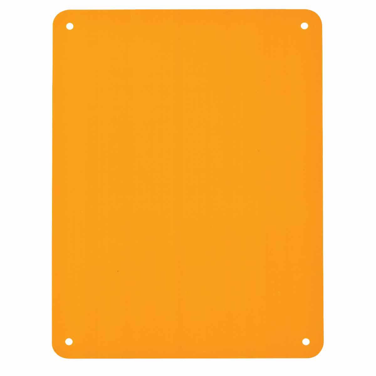 SIGN BLK 10-1/4IN 14-1/4IN B-401 POLYEST