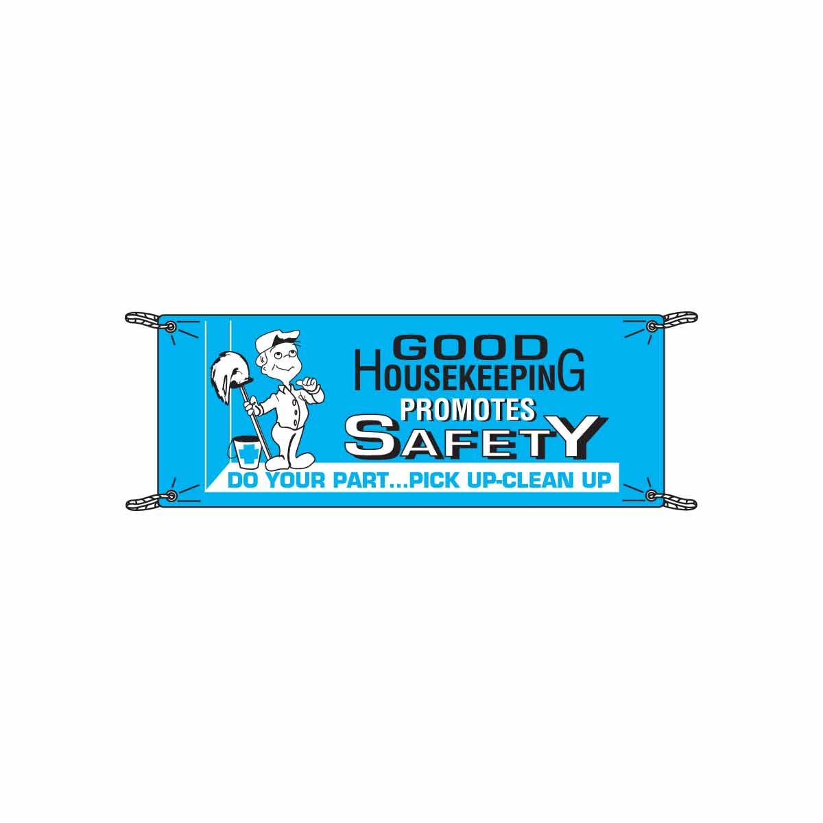 BANNER SAF TEXT B-450 POL THN COR HOLE