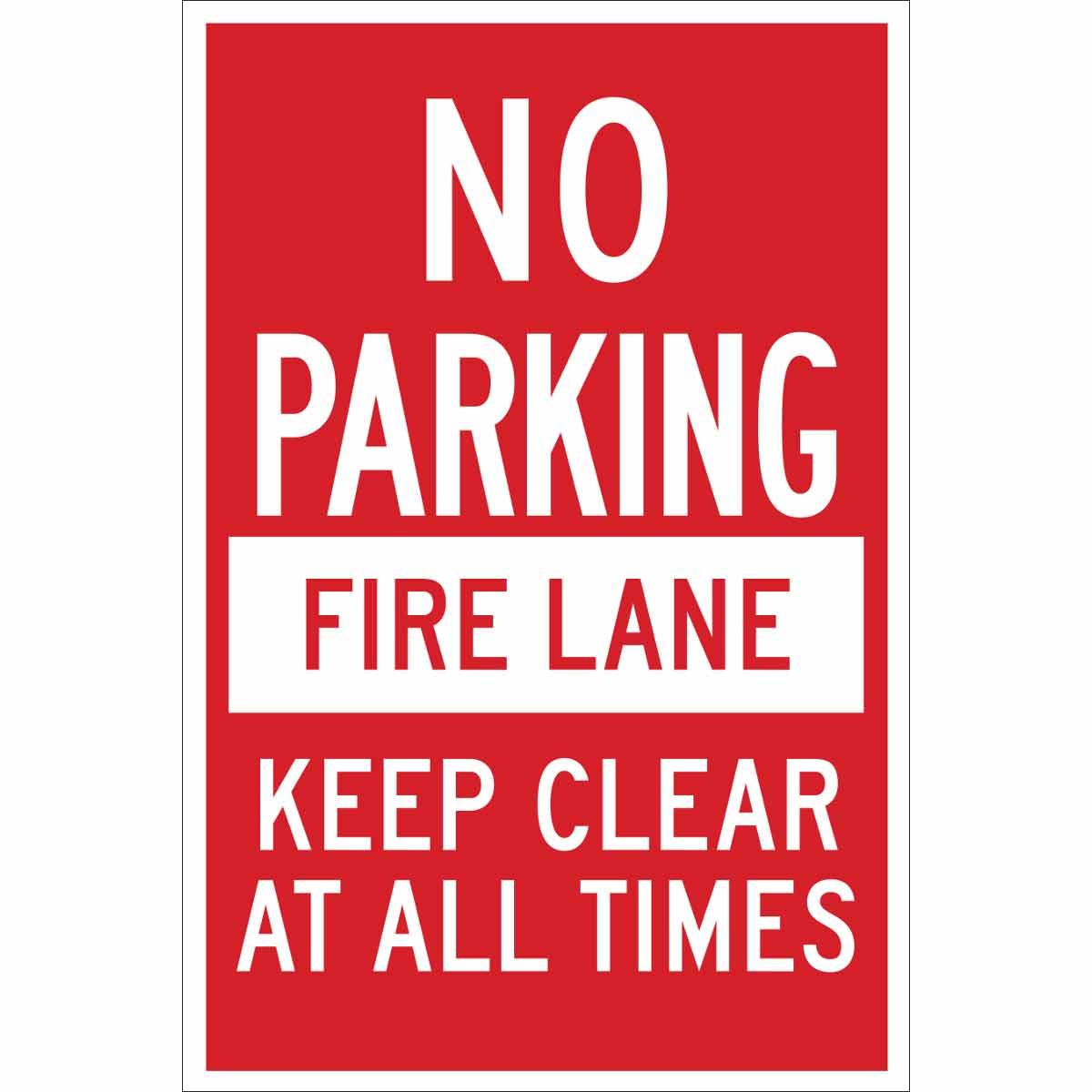 SIGN CTRL TRFC NO PRKG TEXT B-401 PLSTC
