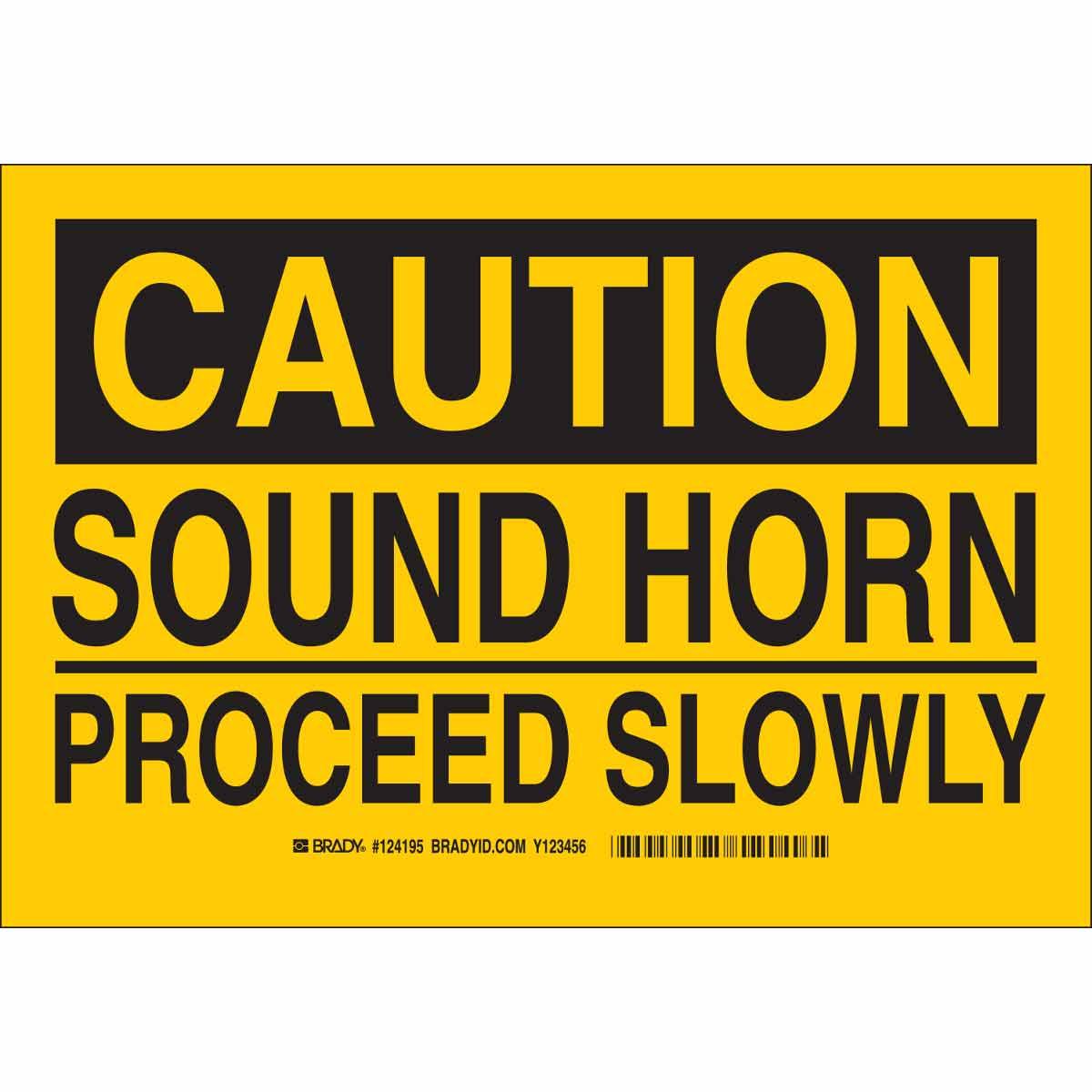 SIGN CTRL TRFC CAUT TEXT B-401 PLSTC 7IN
