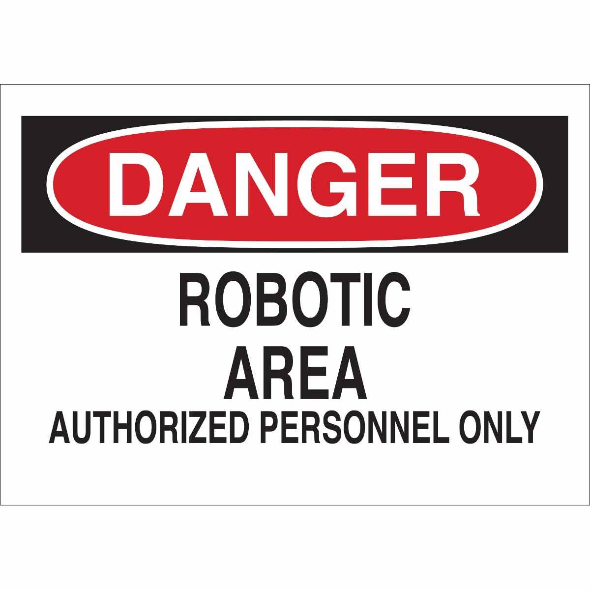 SIGN ADMITTANCE DANGER 7IN 10IN SURF