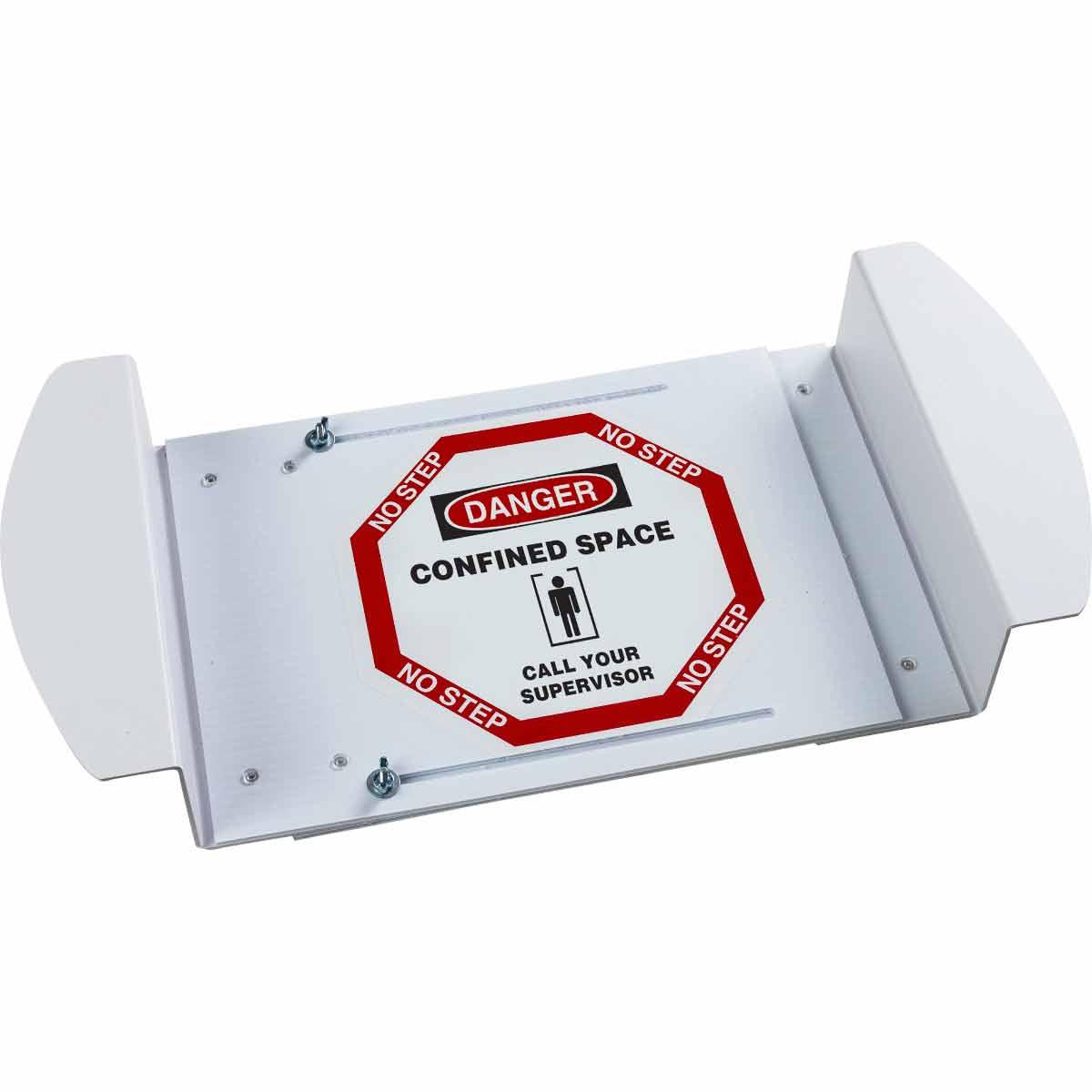SIGN COVER MH LAMINATED OCTAGONAL 21IN