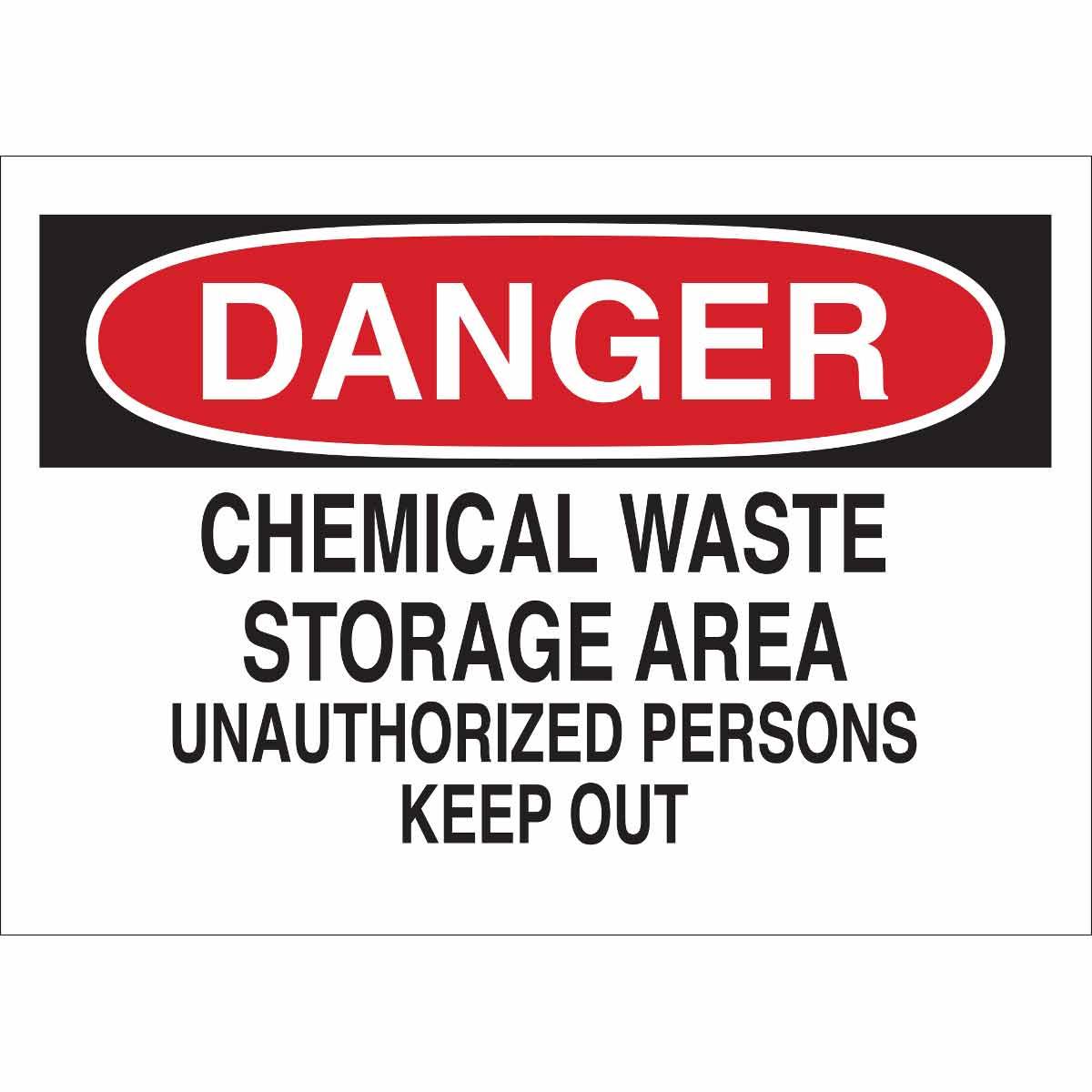 SIGN ADMITTANCE DANGER 10IN 14IN SURF