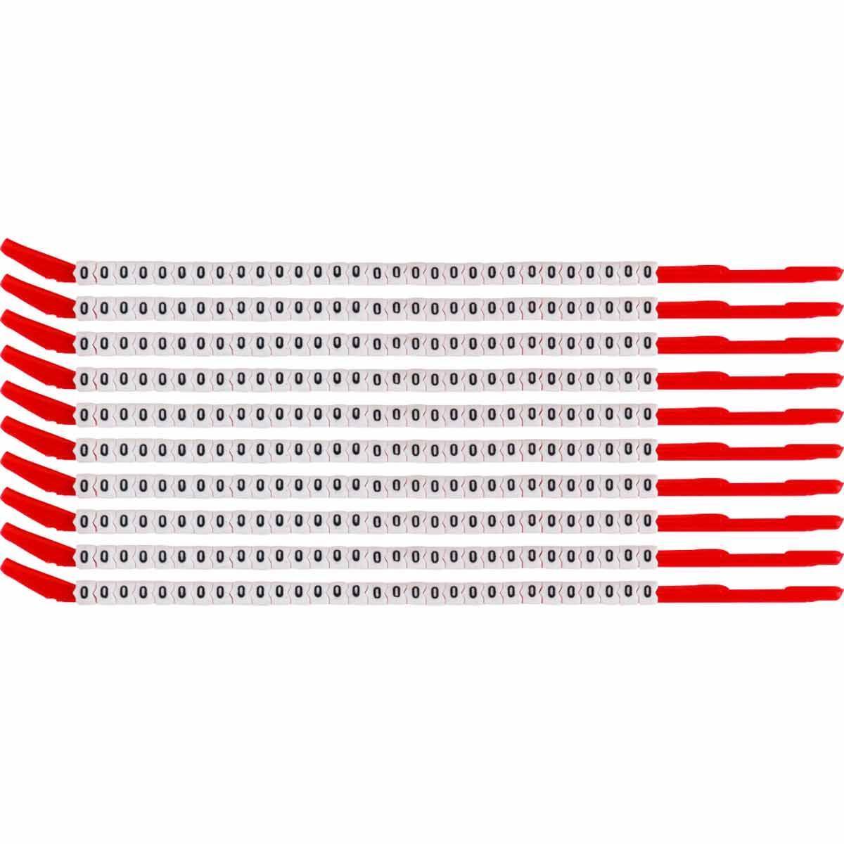 MARKER W 0.11 TO 0.134IN O BK ON WHT WHT