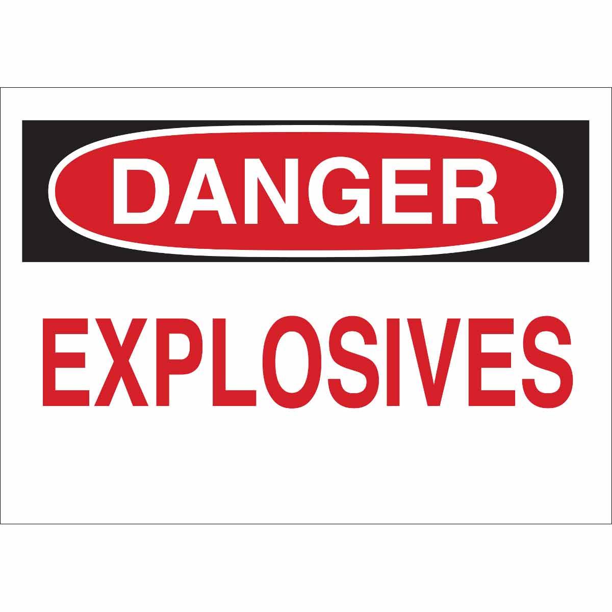 SIGN MATL HAZ AND CHEMICAL TEXT B-401 PS