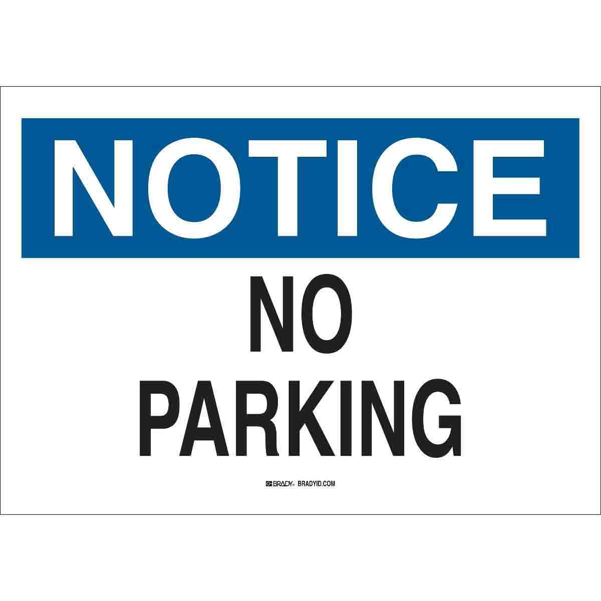SIGN CTRL TRFC NOTICE TEXT B-302 POLYEST