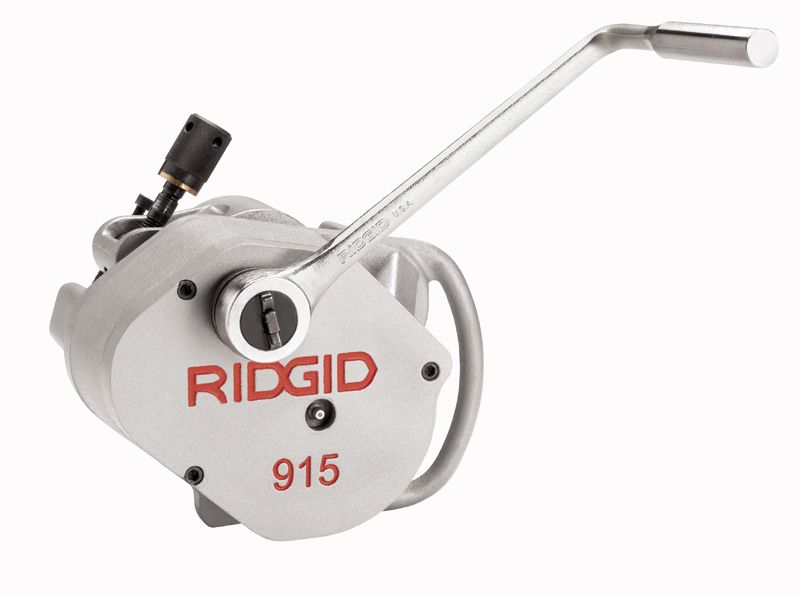 RIDGID® 88232 915 Roll Groover, 1-1/4 to 12 in Pipe Capacity, Aluminum/Copper/PVC/Steel/Stainless Steel Pipe