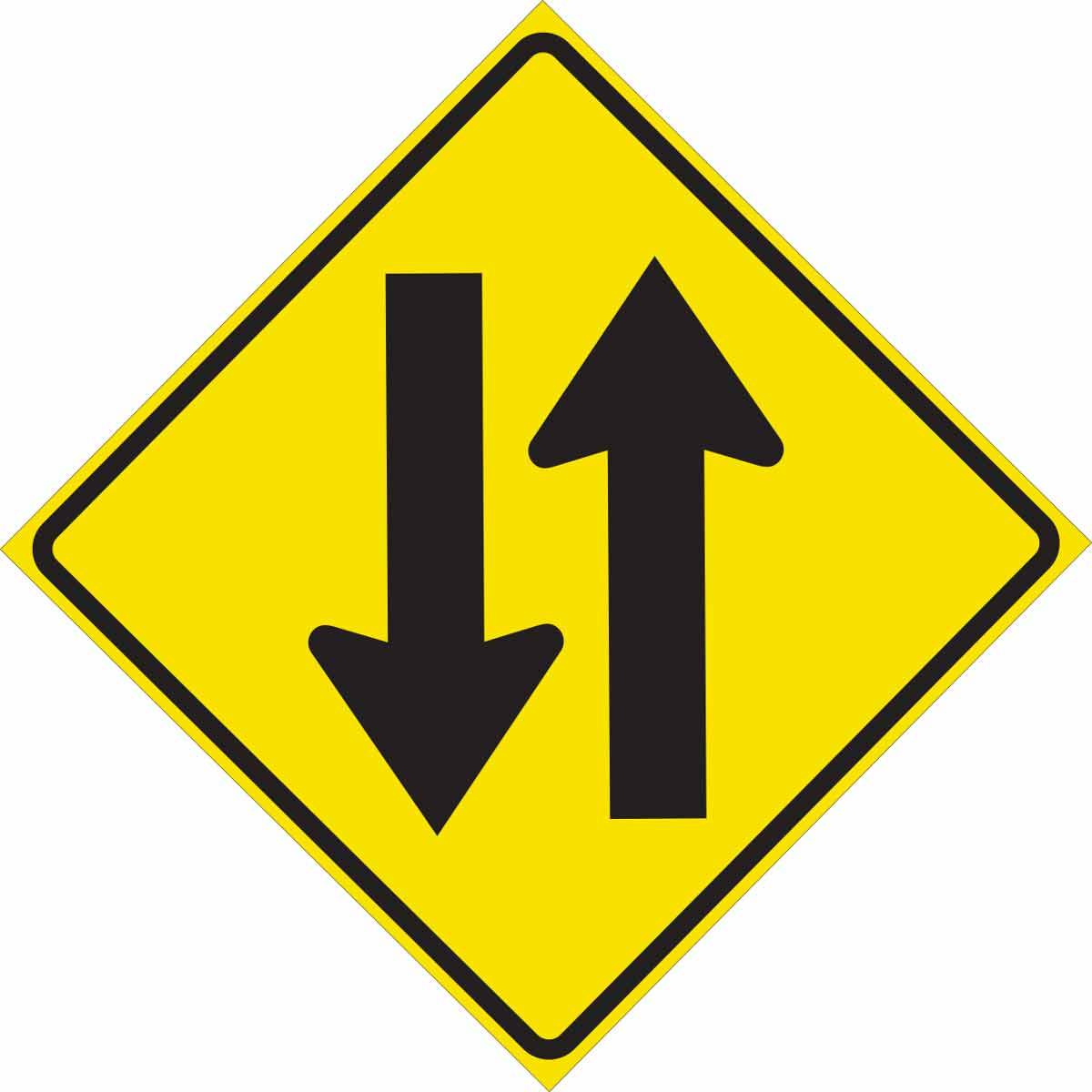 SIGN CTRL TRFC NO HDR SYM B-959 AL 24IN