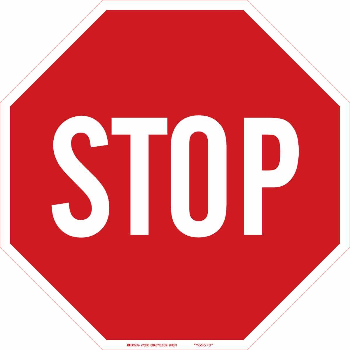 SIGN TRFC STD TEXT B-959 AL POST 36IN