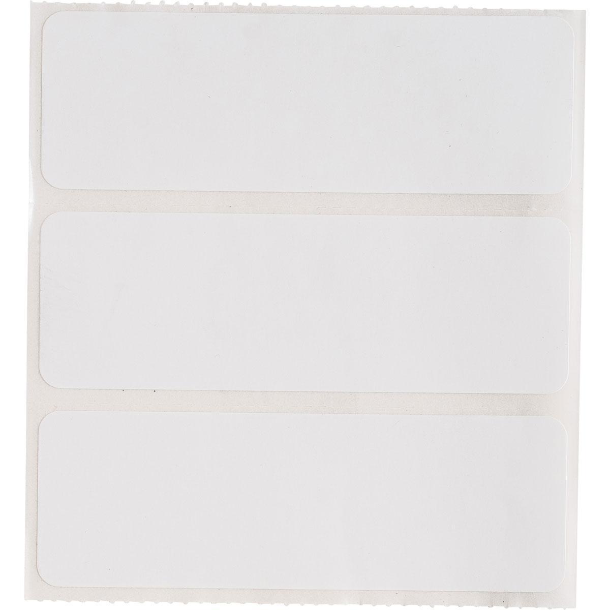 LABEL XFR THRM 3IN 1IN BLK WHT POLYEST