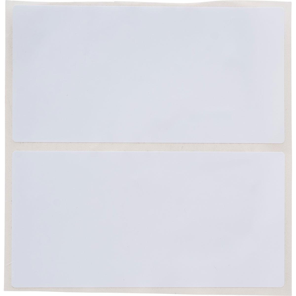 LABEL XFR THRM 2IN 4IN BLK WHT B-449 PP