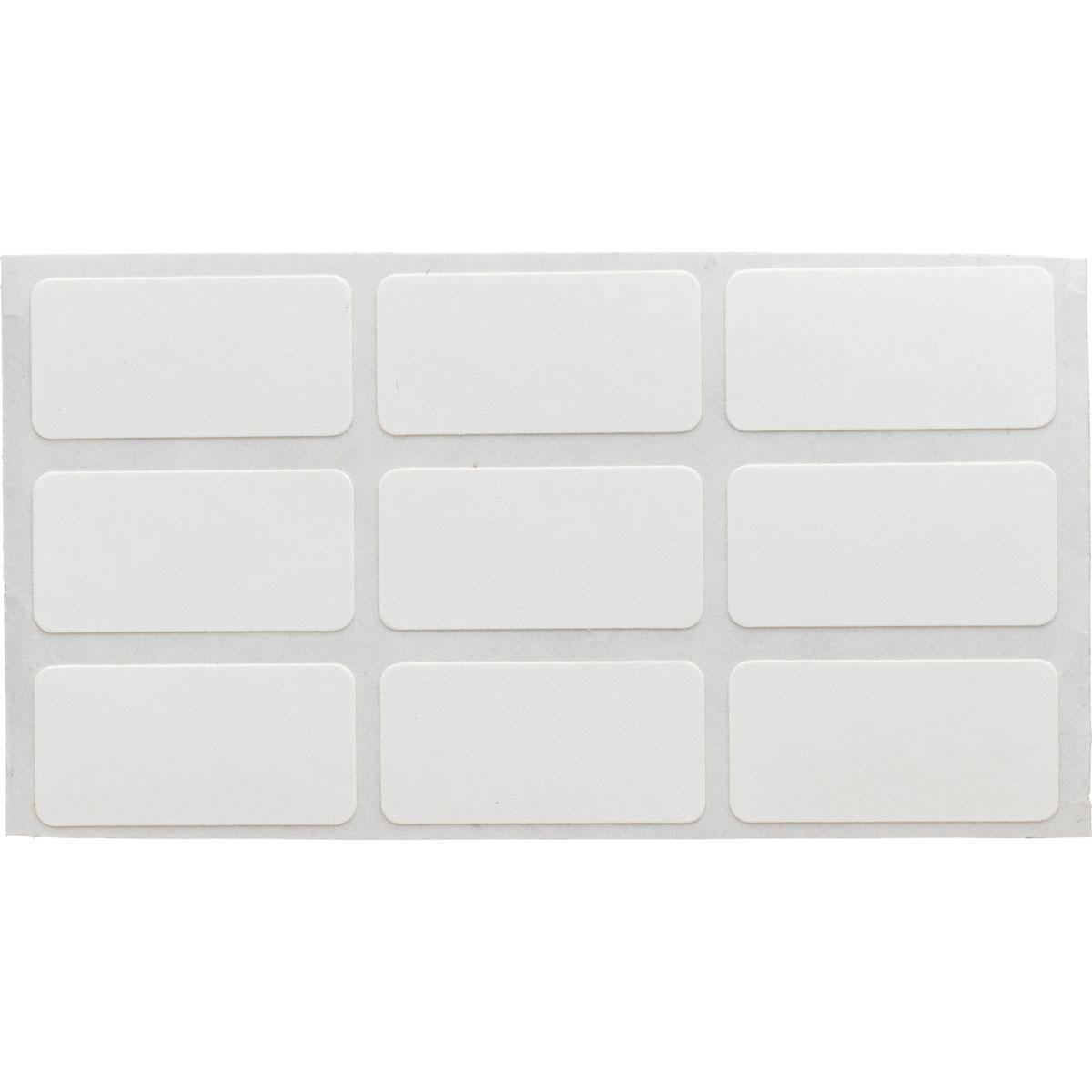 LABEL XFR THRM 1/2IN 1IN BLK WHT