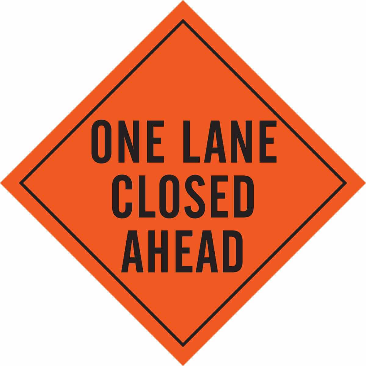 SIGN ROLL-UP TEXT REFLECTIVE VINYL 36IN