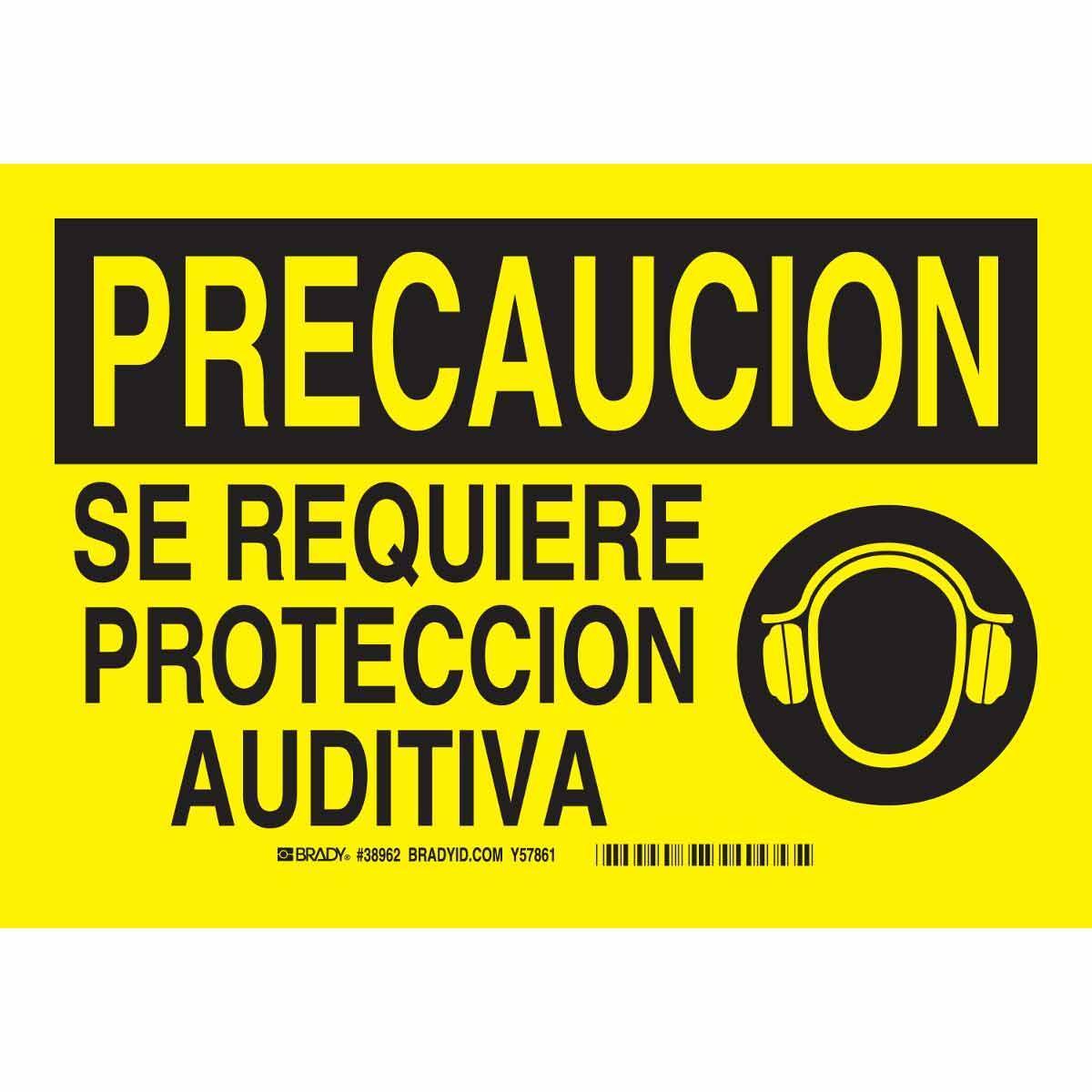 SIGN PROTECTION PERSONAL RECT 7IN 10IN