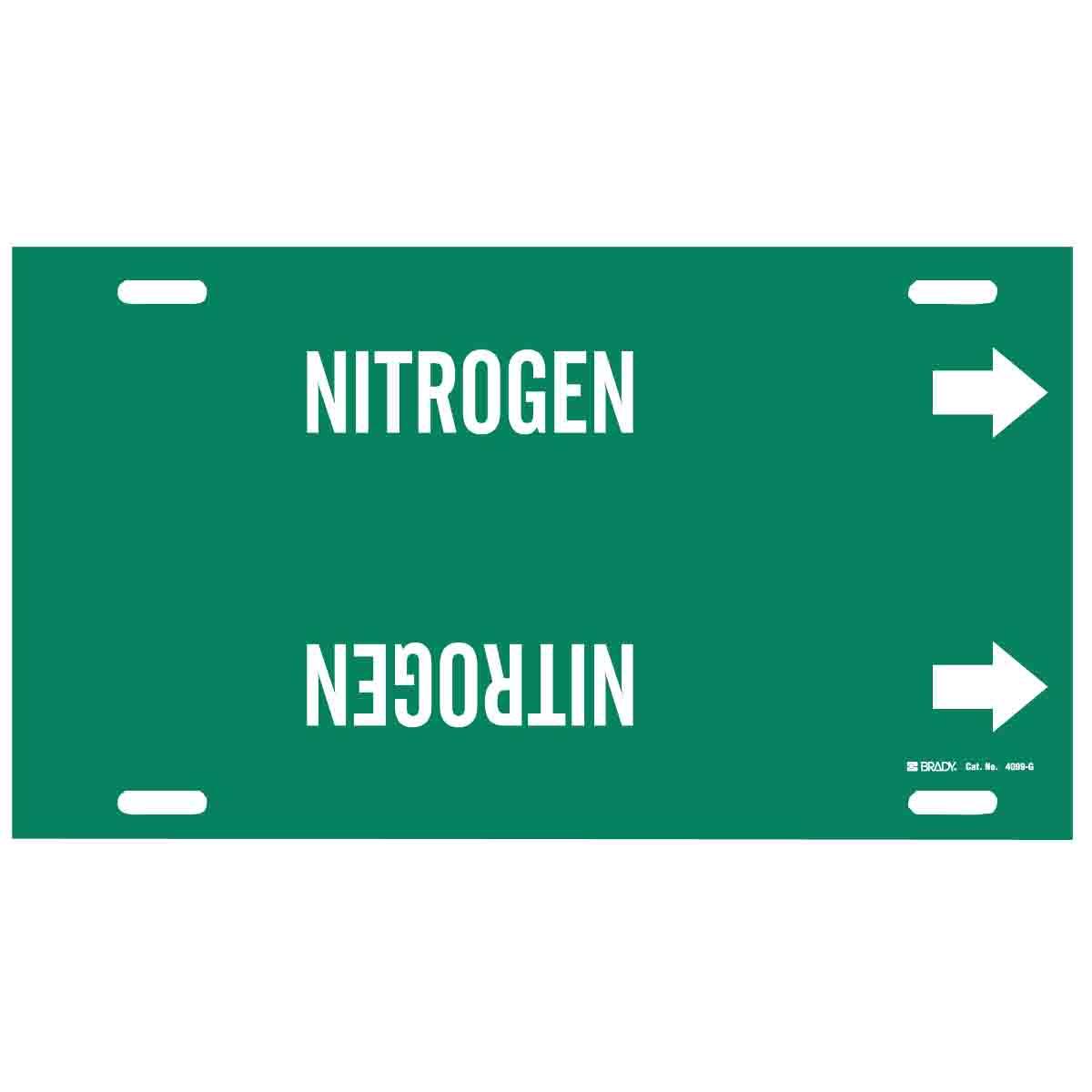 MARKER PIPE NITROGEN W R ARROW SYM 10IN