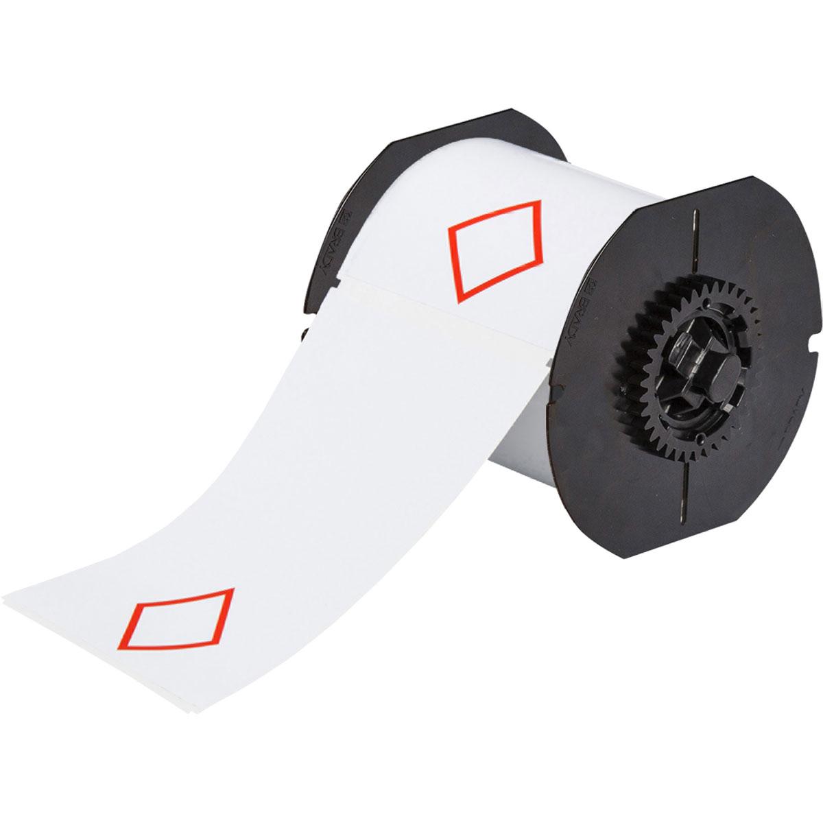 LABEL PTR 4.13IN 6.1IN R ON WHT RECT B30