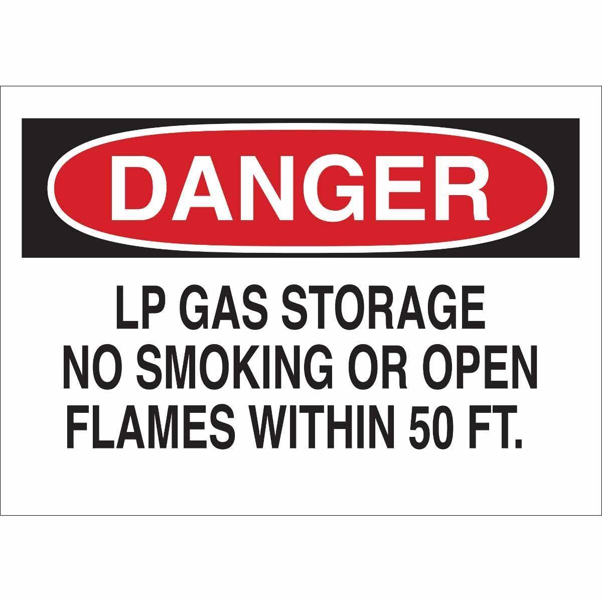 SIGN MATL HAZ AND CHEMICAL TEXT B-401 PS