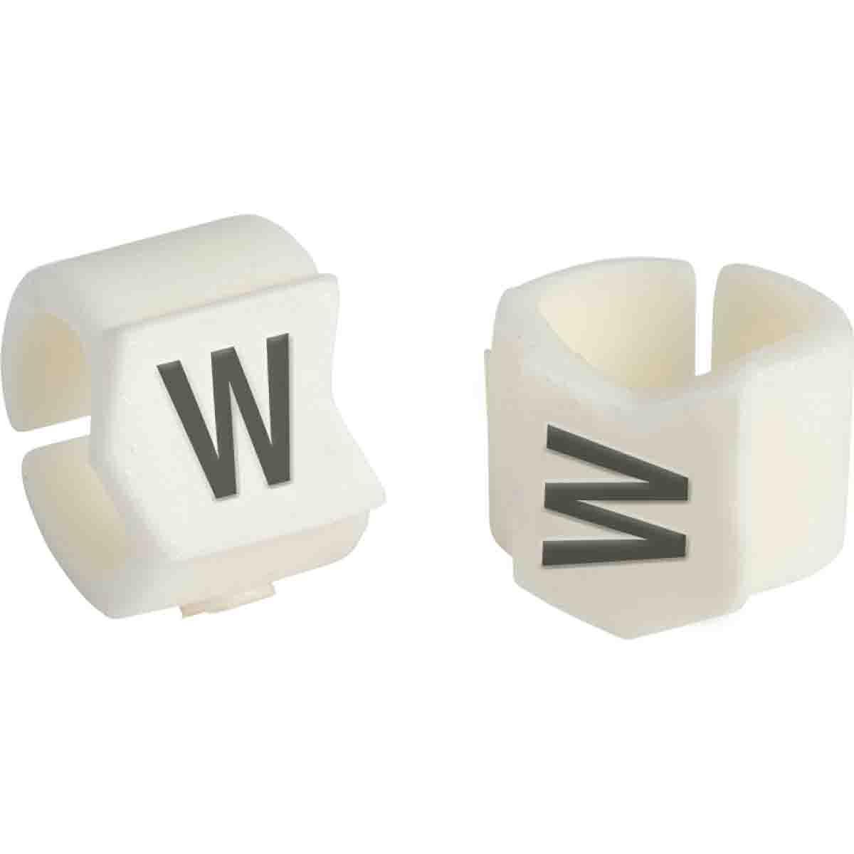 MARKER W 0.236 TO 0.299IN W BK ON WHT
