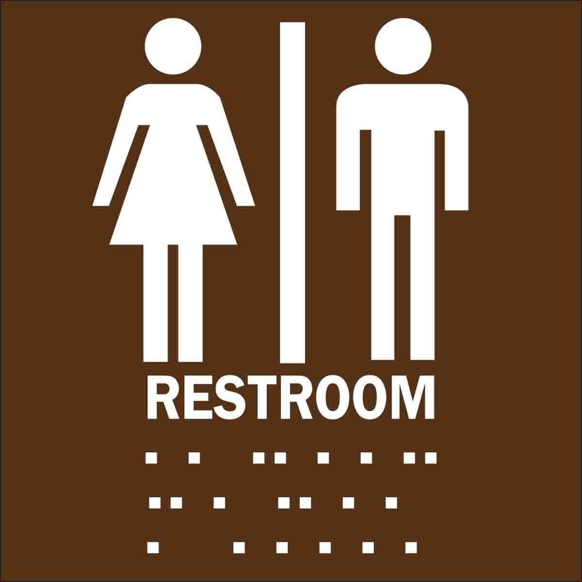 SIGN BRAILLE SQ SYM/TEXT B-81 PLSTC SURF