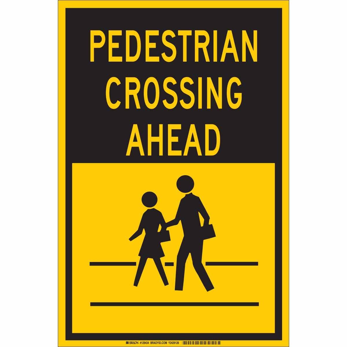 SIGN CTRL TRFC LAMINATED RECT SYM/TEXT