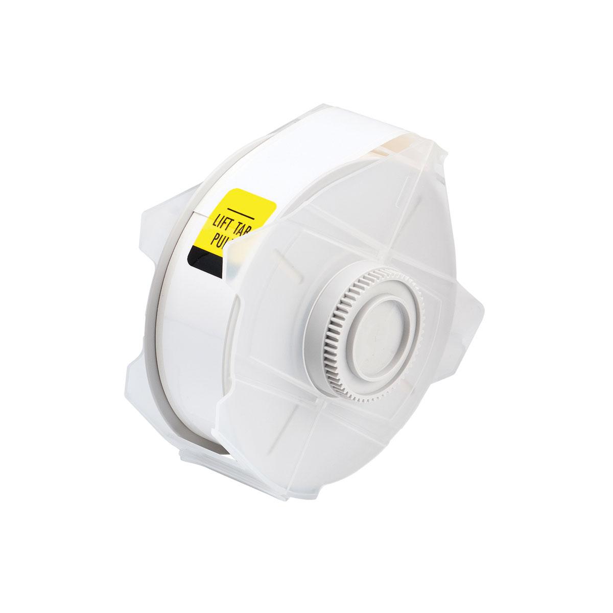 LABEL PTR 100FT 1-1/8IN WHT HIGH PRFM