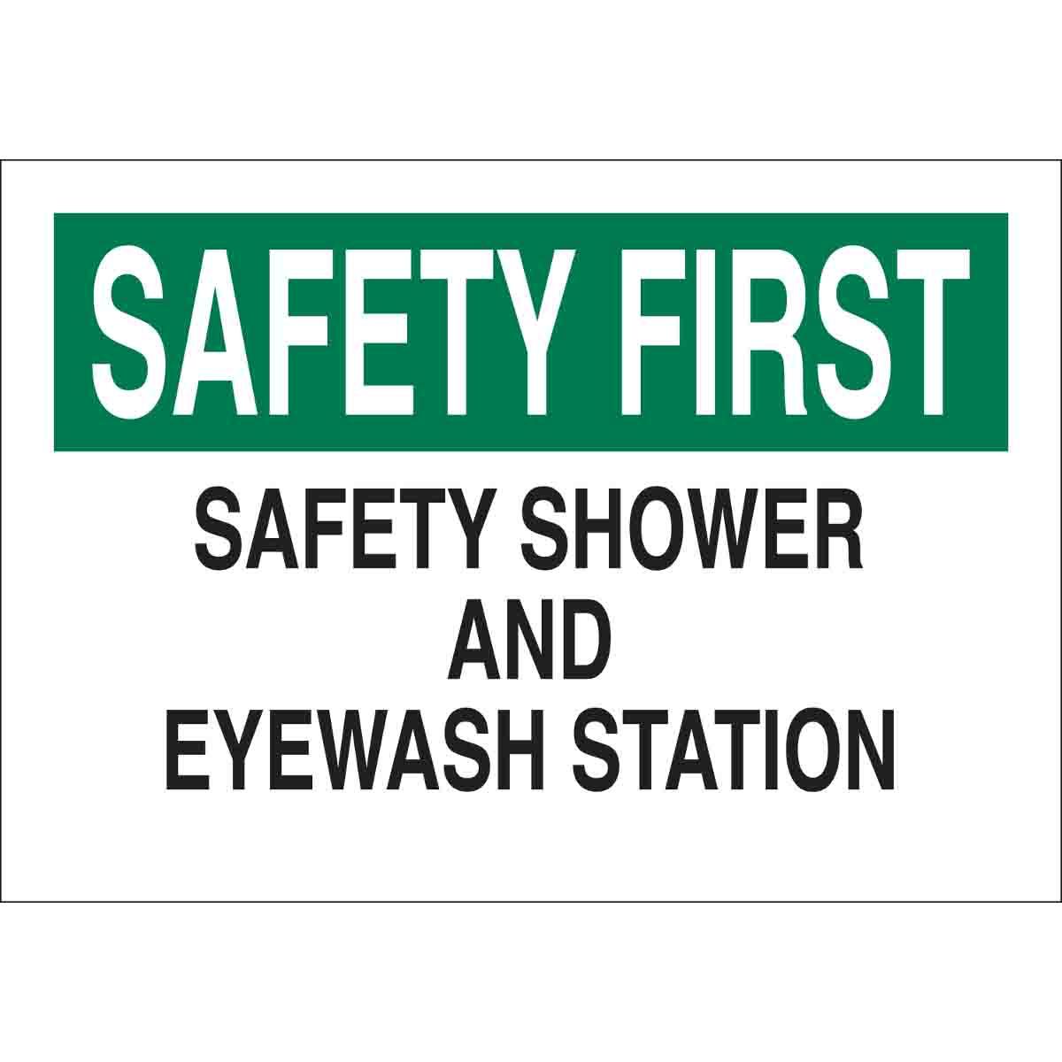 SIGN AID FIRST SAF FIRST 7IN 10IN SURF