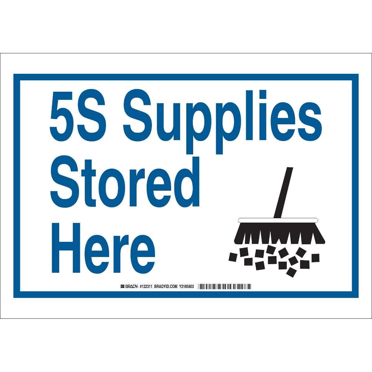 SIGN REMINDER SAF LAMINATED RECT 10IN