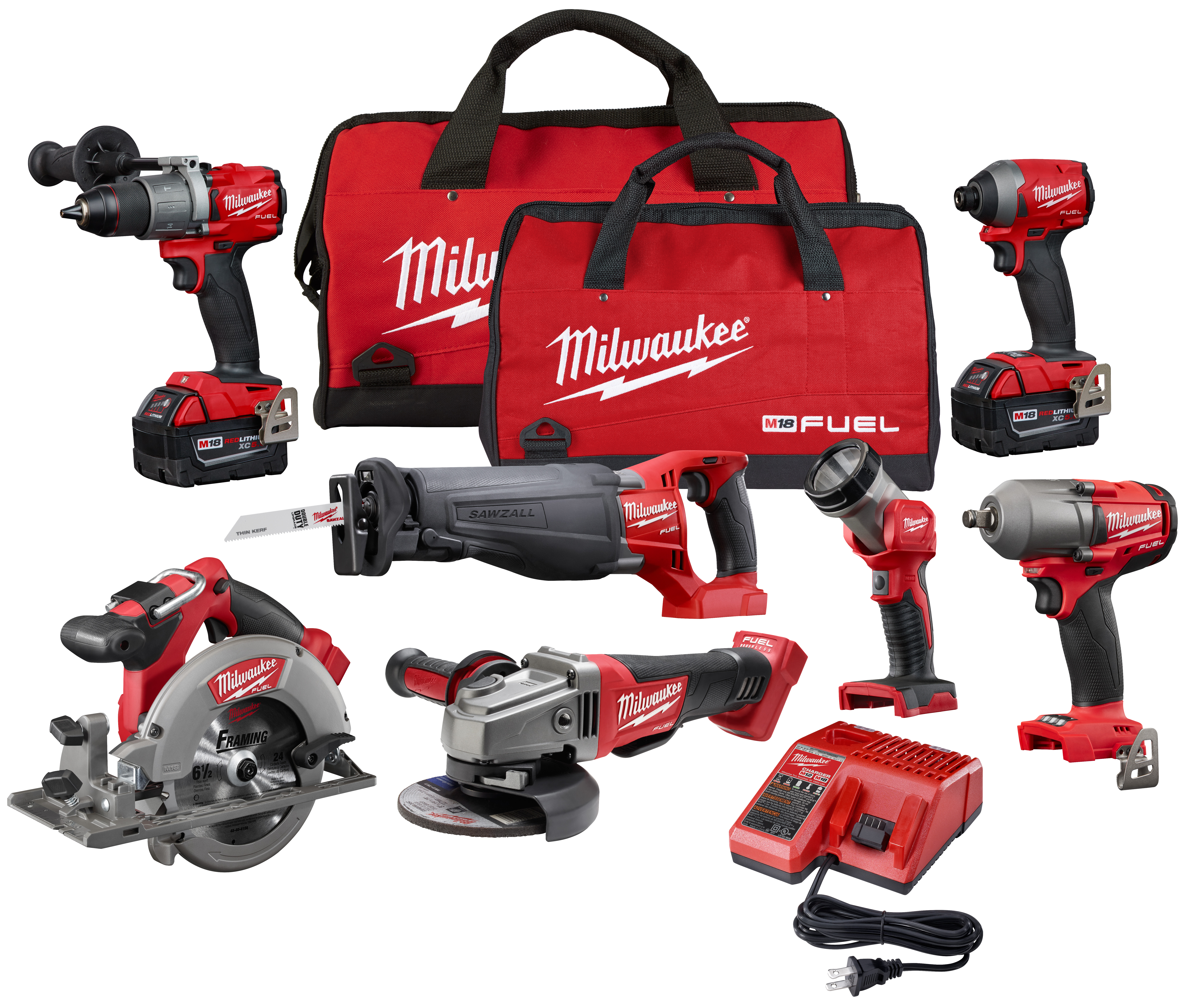 KIT CORDLESS COMBINATION 18VDC 5AH KIT