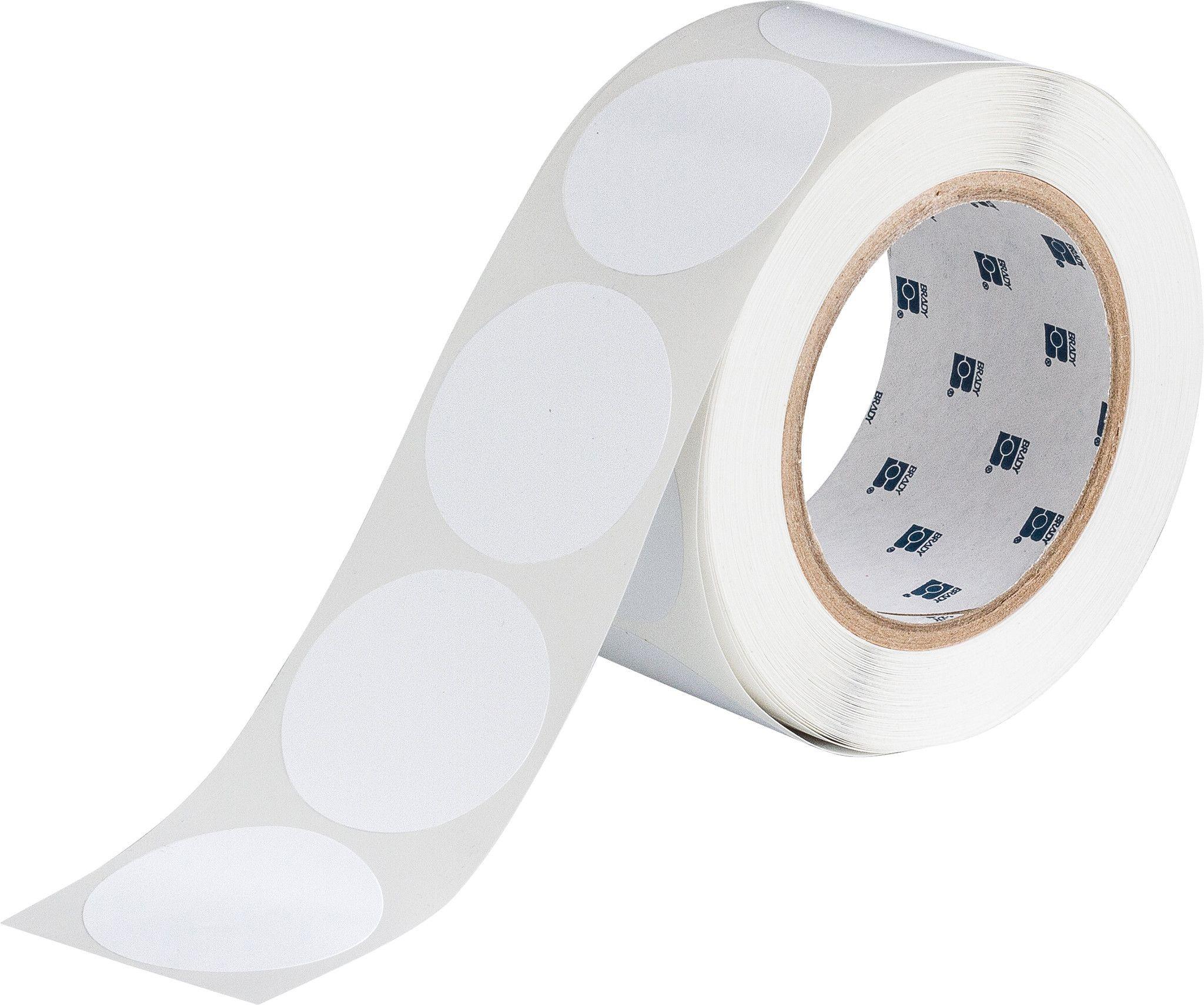 DOT AISLE MARKING 2IN 0.004IN WHT