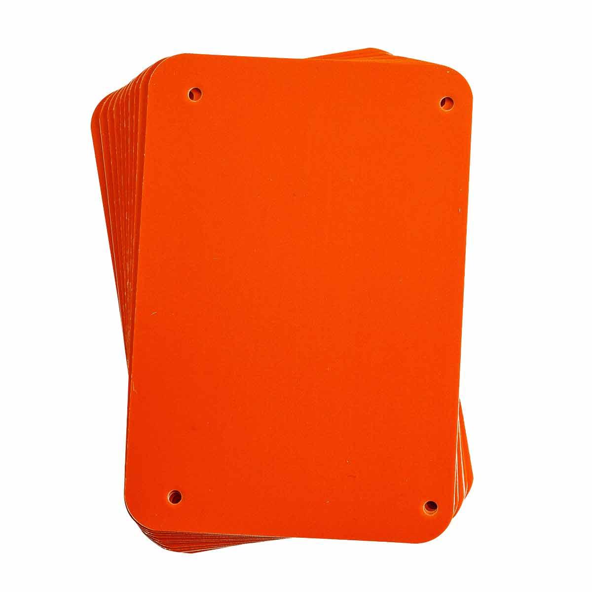 SIGN BLK 4-1/4IN 6-1/4IN B-401 PS ORN