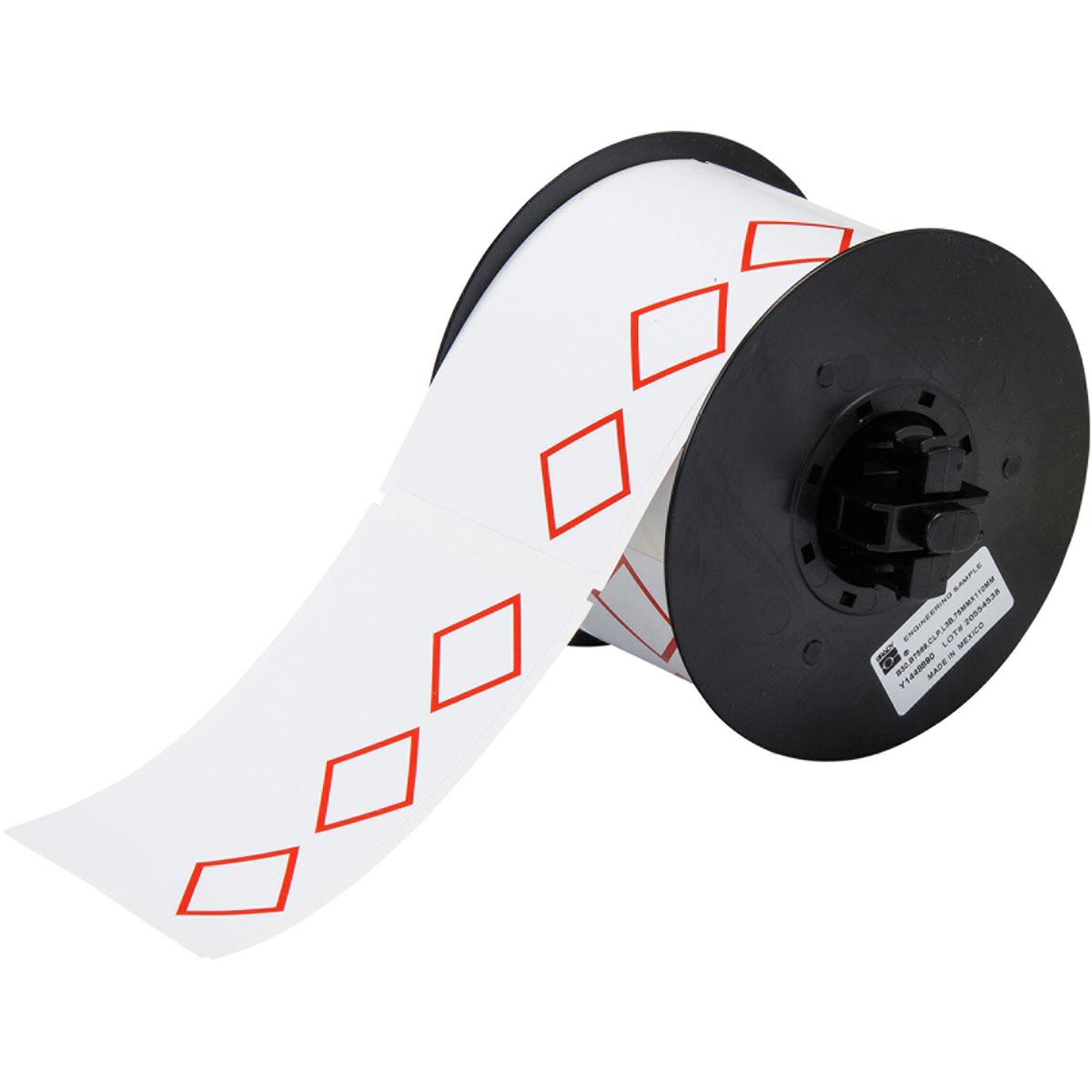 LABEL PTR 2.95IN 4.33IN R ON WHT RECT