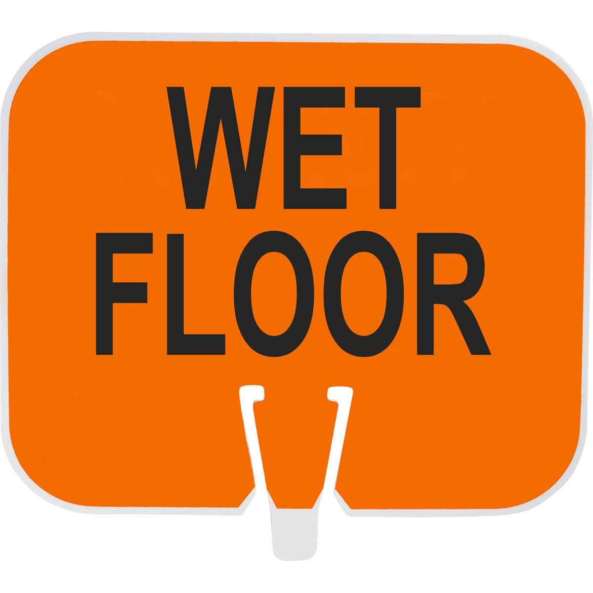 SIGN CONE TRFC PLSTC 10-1/2IN 12-3/4IN