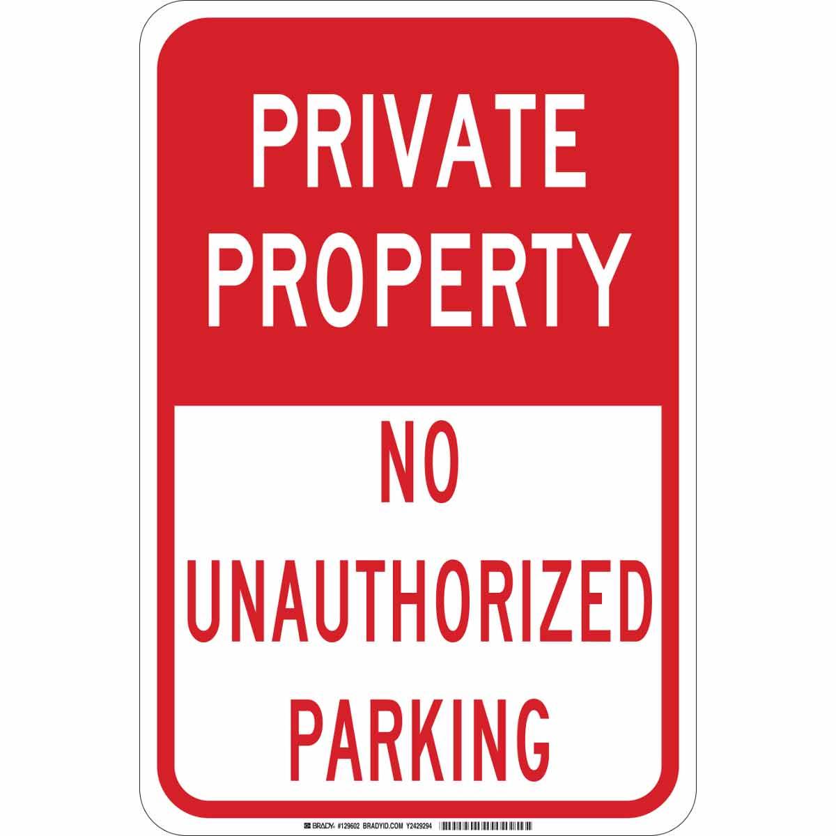 SIGN CTRL TRFC PRIVATE PROP TEXT POST